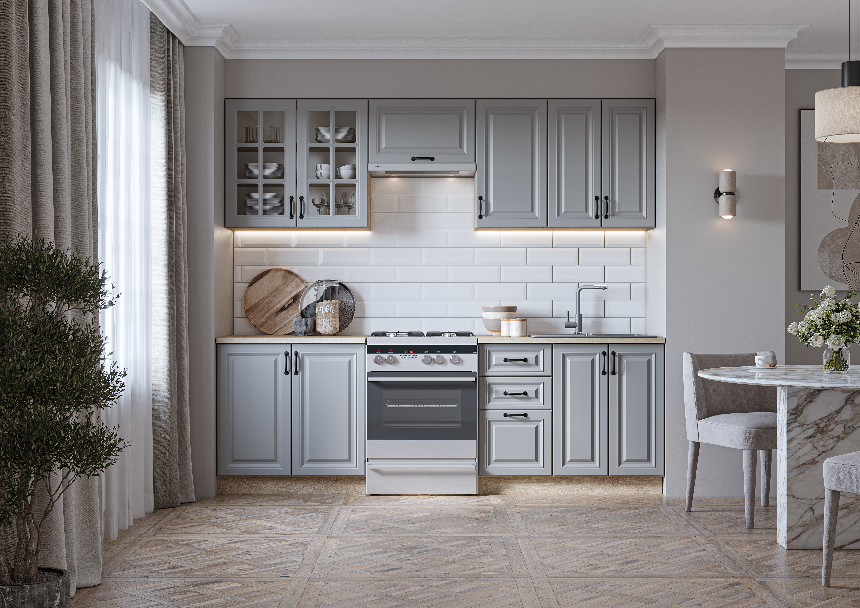 KUHINJA PAULINA 2,4 GREY - Zećanka