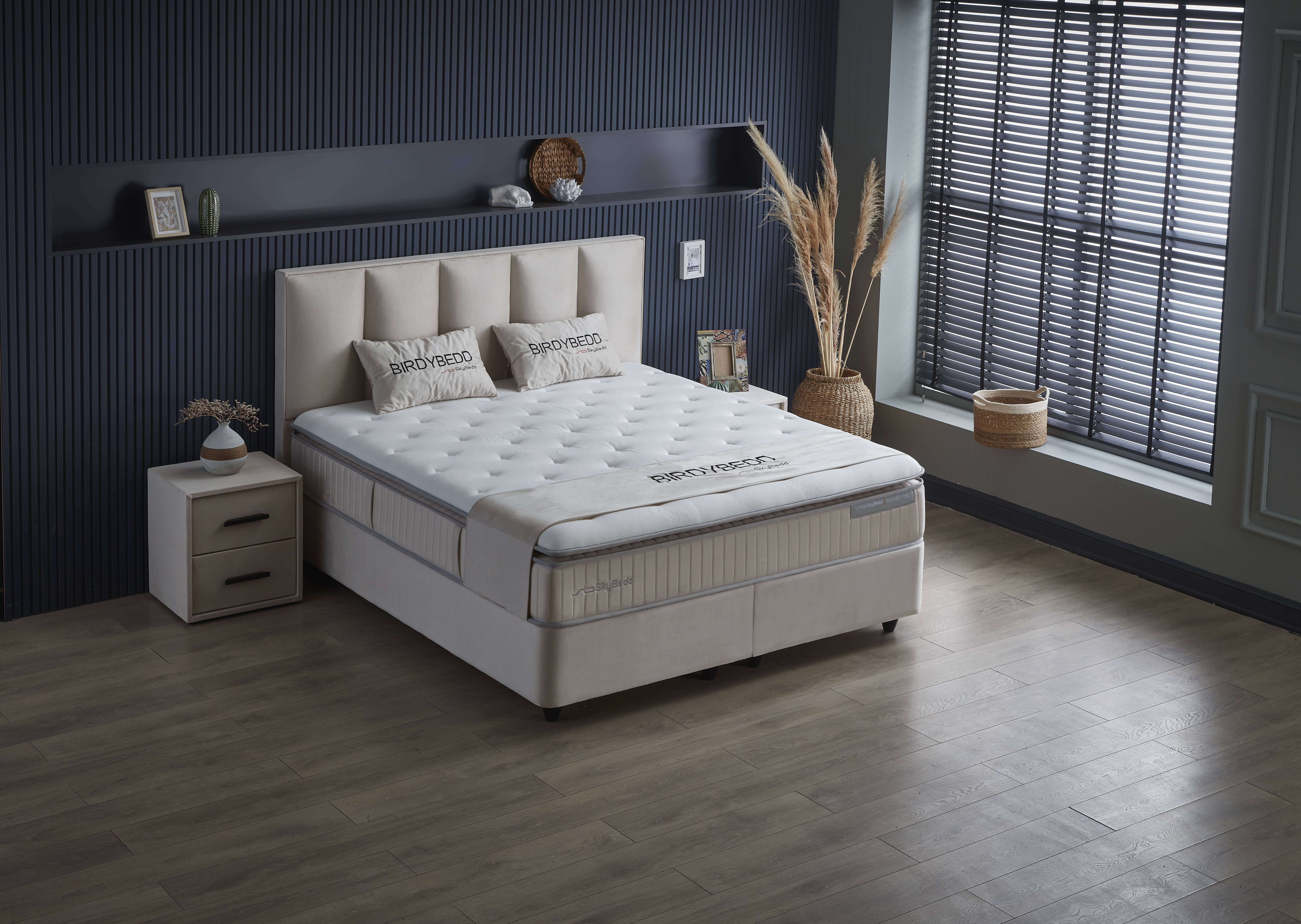 KREVET BIRDY Beige - Zećanka