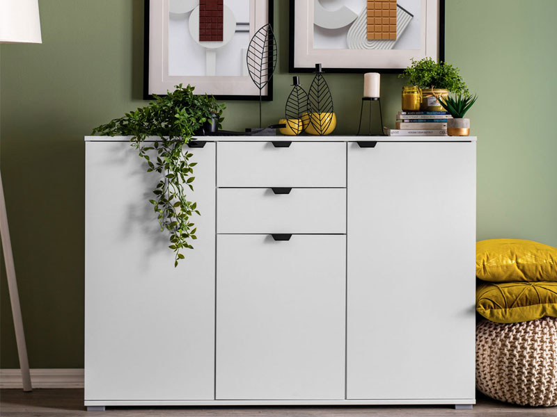 Komoda DUERO 3K2F bijela - Zećanka